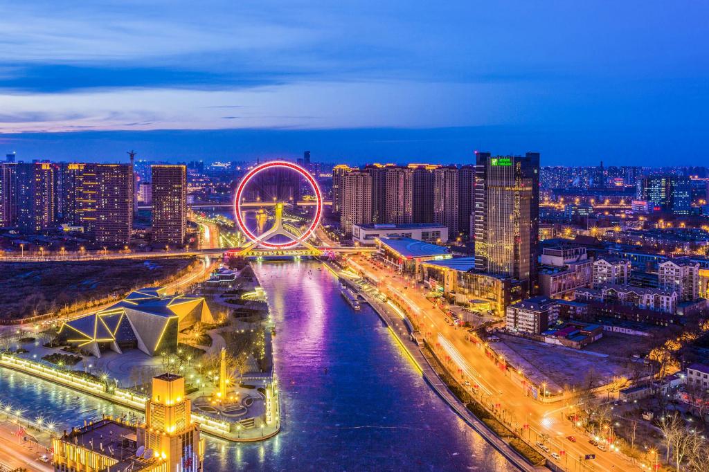 海河之畔的韵味天津,千年古都的现代魅力🌇🏙️